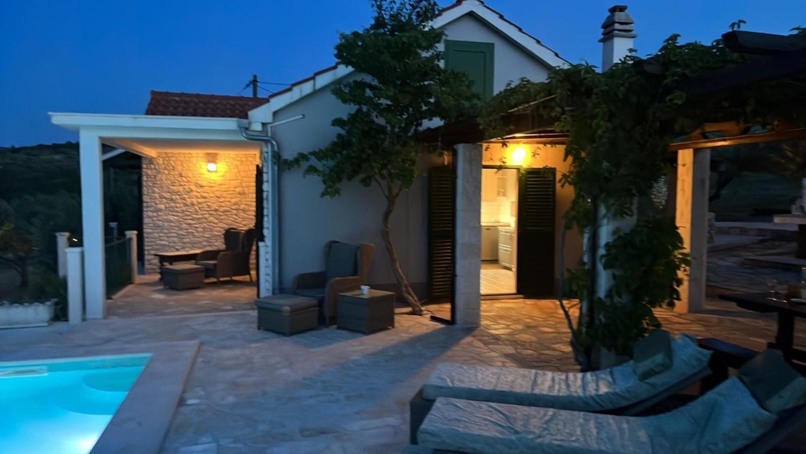 Maslina House Villa Sutivan Bagian luar foto